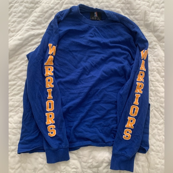 Golden state warriors long sleeved oversized t shirt - Picture 3 of 3